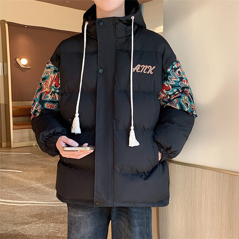 XZ102B-1潮风外套男女同款新款棉衣XZ102B-1-M8006P125,男装棉衣,星座102B-1