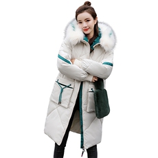 棉衣/棉服时尚收腰百搭优雅撞色拼接棉衣2020年冬季韩版，女装棉衣/棉服，瑶迪依秀