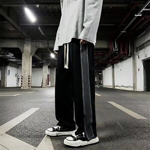 男春季潮流时尚休闲长裤K394P34图片