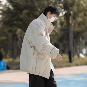 美式痞帅pu皮棉衣男冬季加厚棉袄棉服  FW26 P88图片