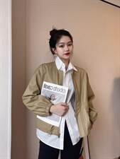 PU水洗皮外套，其它，e美格