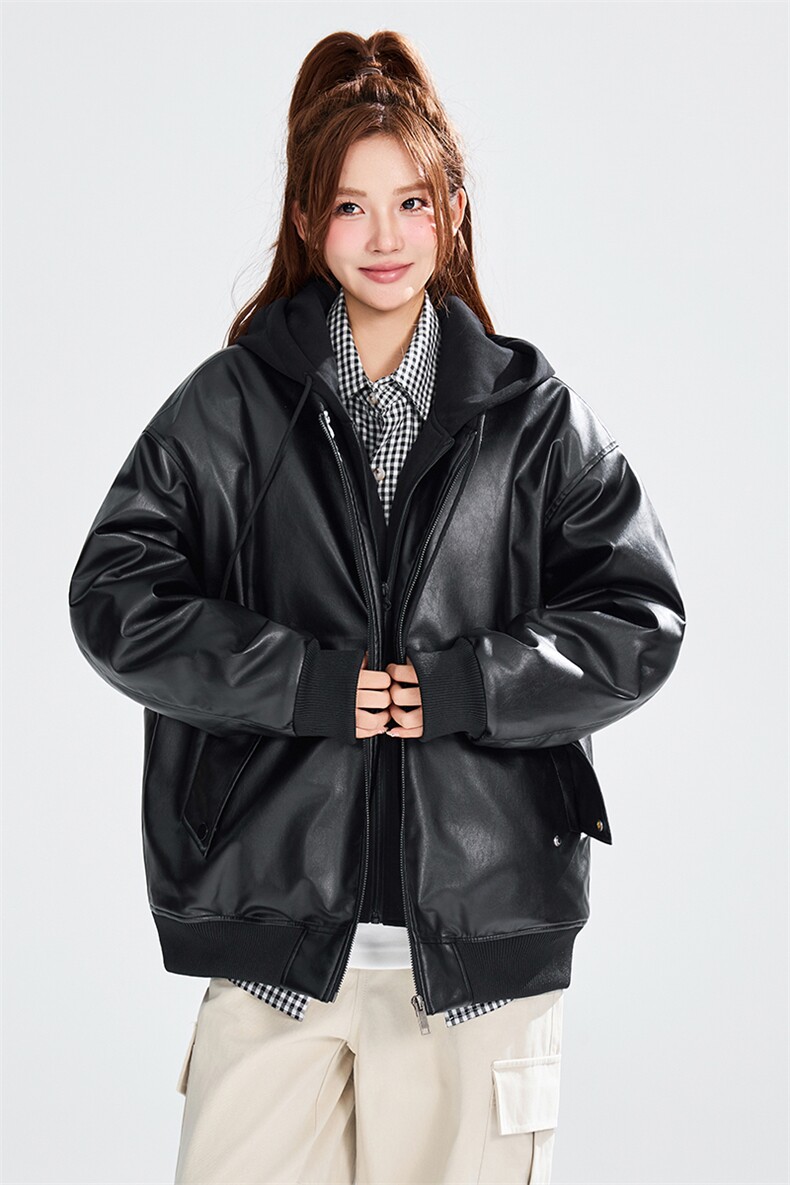 现货冬季皮衣棉服得物二开跑量款棉衣男女同款C323-1-MY8861-P115,男装皮衣,电商C323-1