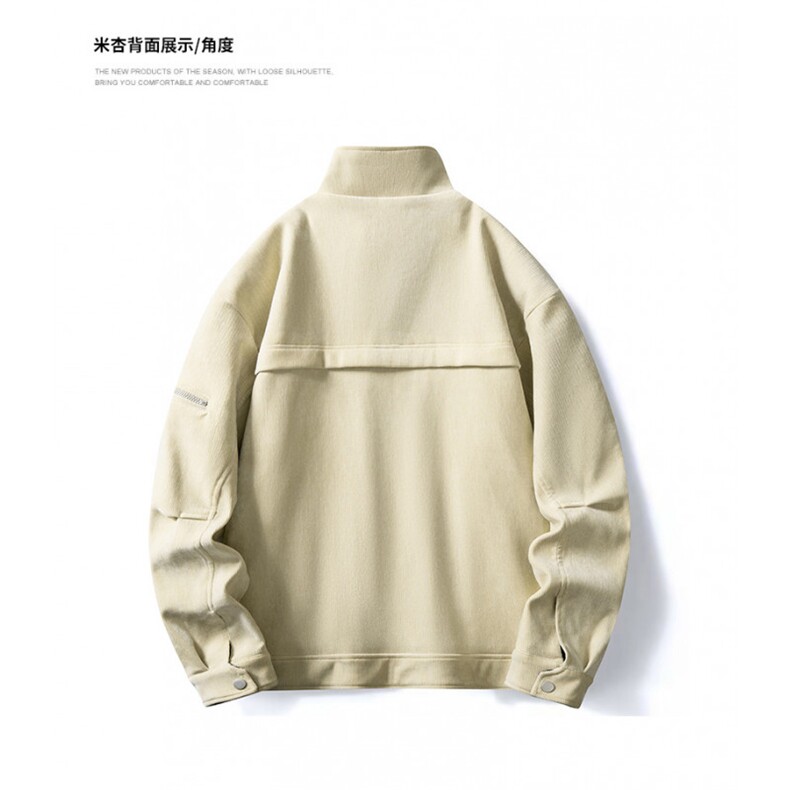 得物二开美式高街复古立领夹克休闲百搭情侣痞帅外套JK1207-P88,男装夹克,星座1103-3
