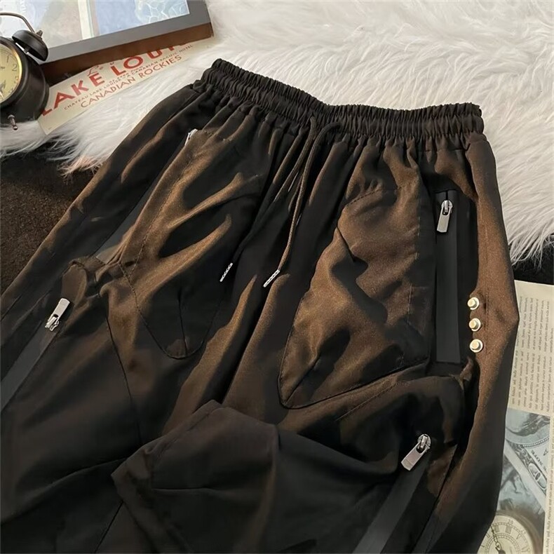 美式ins高街暗黑小众个性款冲锋短裤五分裤DK15-P38,男装休闲裤,星座1109-3