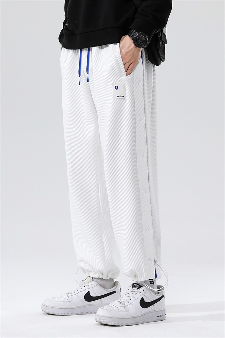 春夏新款休闲裤男320克高品抖音直播排扣裤男A210-JHK22-P65,男装休闲裤,星座210-1
