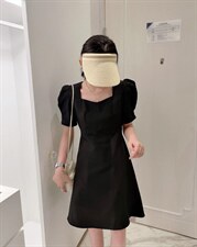 赫本风闺蜜款，一长一短连衣裙，，女装连衣裙，亿炫(5F)