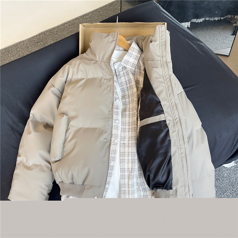 精品高质量PU皮棉衣现货抖音可送样A061-AJ00923棉衣-特P95-现货,男装棉衣,电商A061