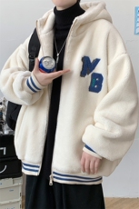 冬装青少年加绒加厚棉衣保暖运动羊羔绒外套男士917-P110控价158，男装棉衣，电商A441-1