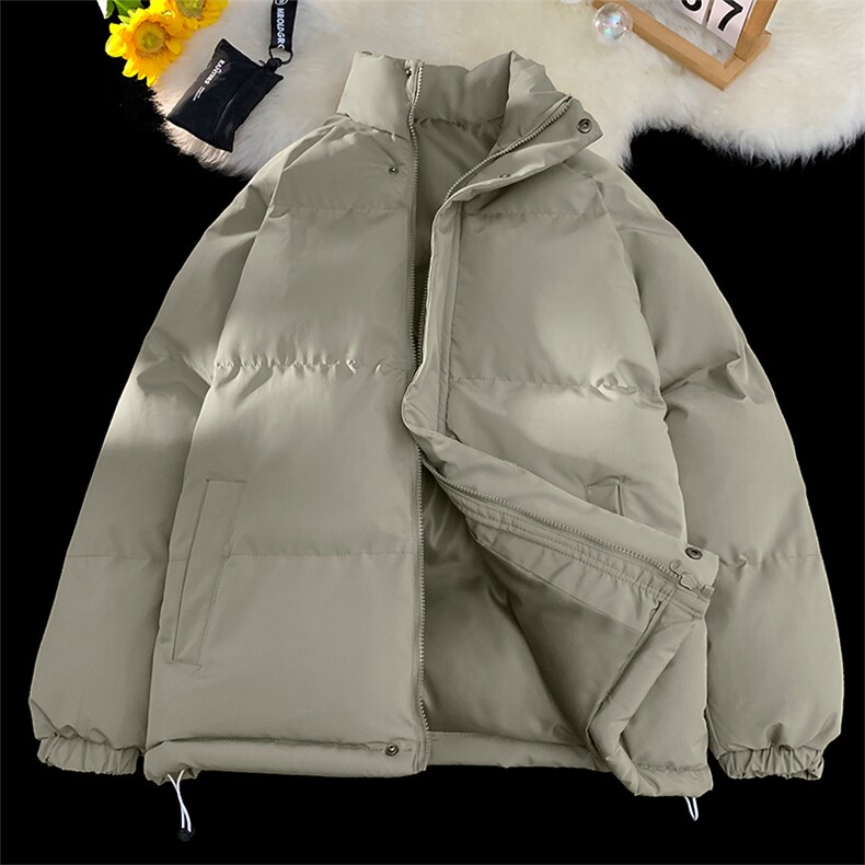 现货二开抖音得物可供视频三防加厚立领棉衣外套棉服WM1266,男装棉衣,电商A486