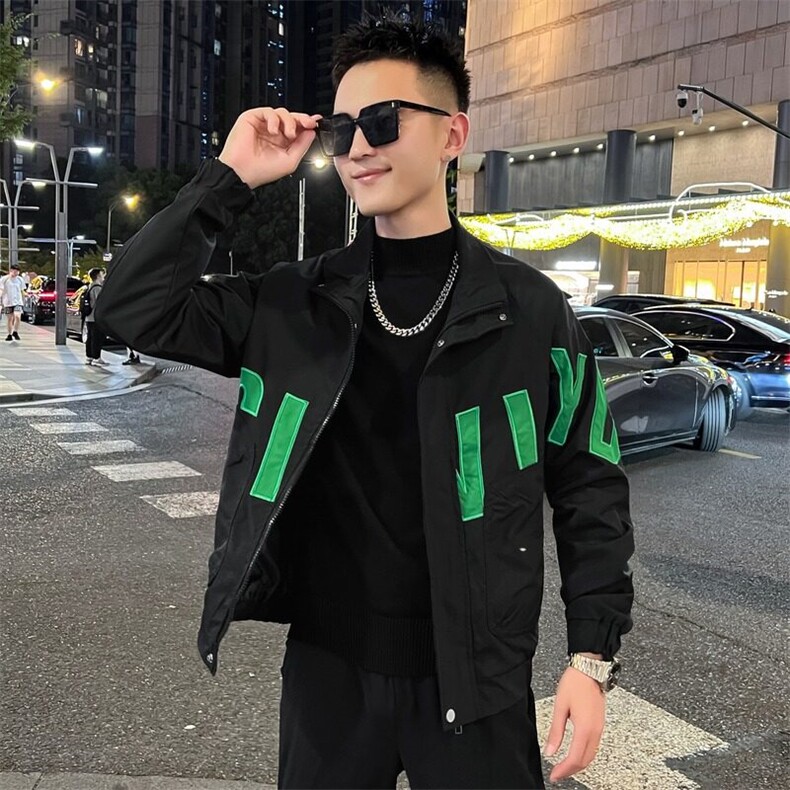 工装外套男新款潮流短款夹克衣服男士春秋款上衣夹克,男装夹克,星座1013