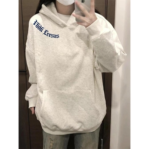美式潮牌连帽卫衣秋冬季新款宽松外套WCX221-P47图片