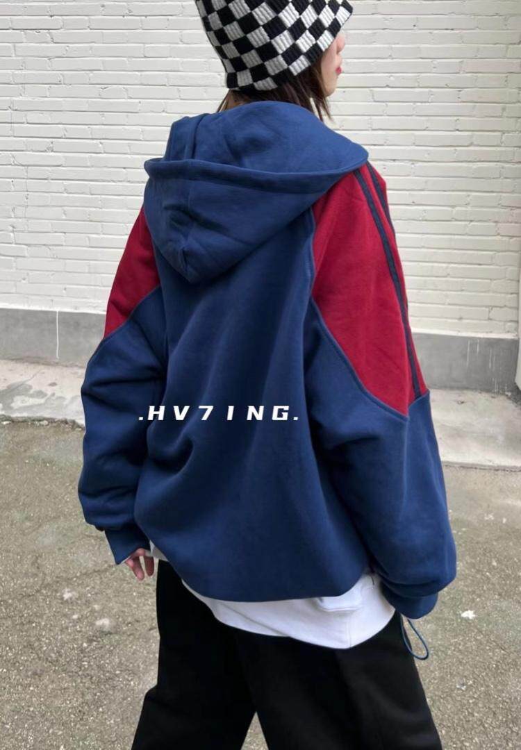 冬季新款加绒开衫外套，其它，HV7ING