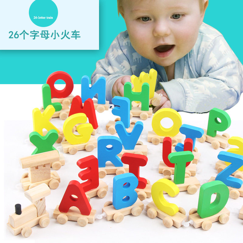 Children's building blocks digital train 1-2-3-6 years old girl baby intelligence development educational toys boys and girls