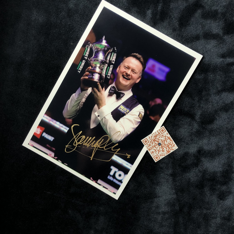 2025 Snooker British Open Shaun Murphy Autographed Photo