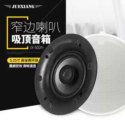Jazz sound background music matching fixed resistance ceiling speaker narrow-side sound family ceiling speaker JX-502H