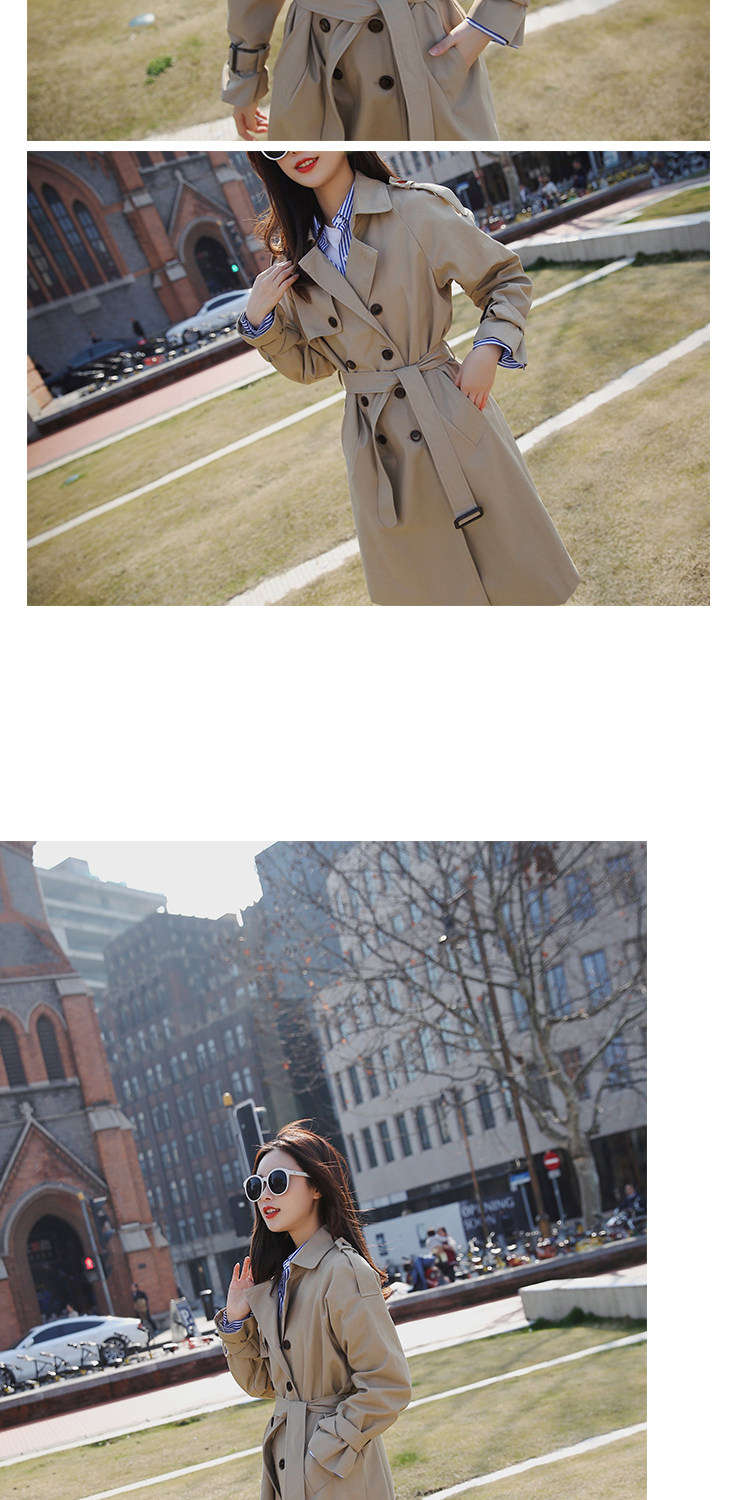 Trench pour femme en Coton en Coton - Ref 3226677 Image 13