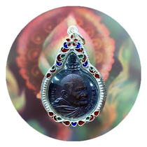 Domestic spot 2520 Luang Phor Yuan Sanjuns own metal version including shell and various identification kabeye workshops