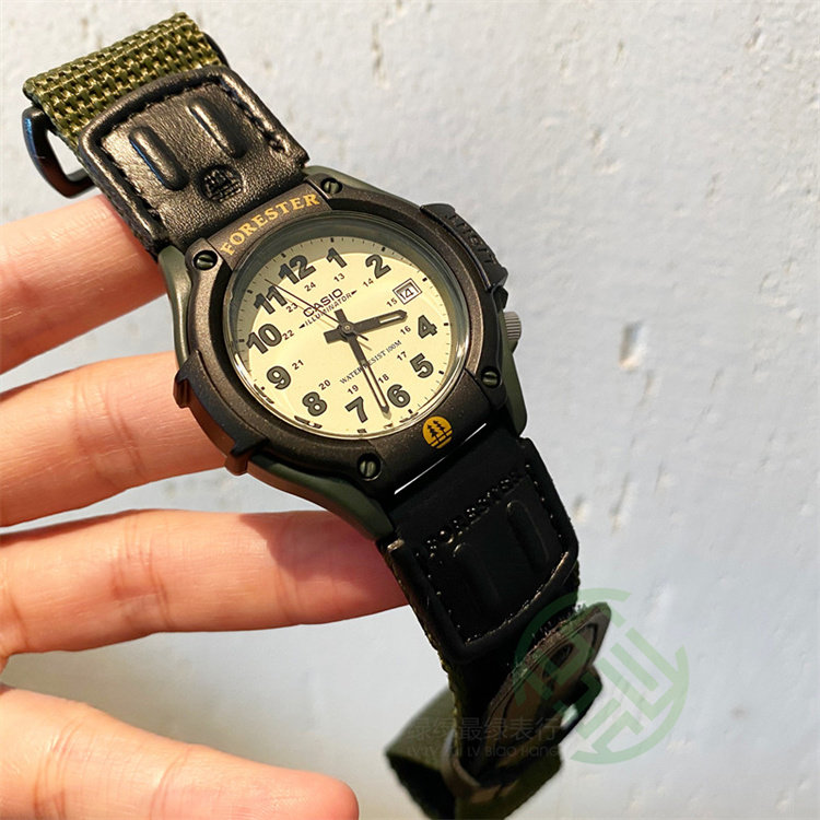 Япония и Южная Корея часы casio卡西欧ft-500wc-5b aw-80v-5b 森林人复古帆布时尚运动手表