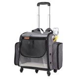 Складной чемодан, большая универсальная сумка, рюкзак для выхода на улицу, портативный дом на колесах, домашний питомец, поворотные колеса