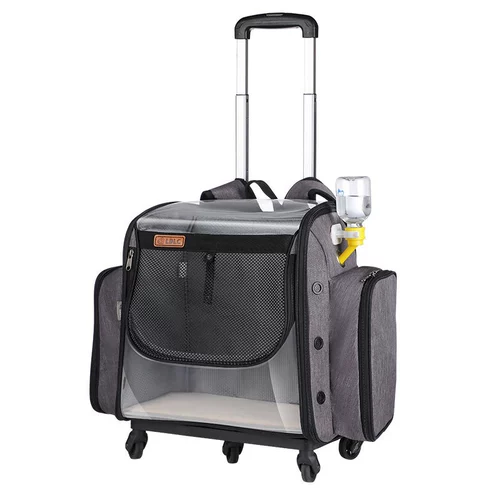 Складной чемодан, большая универсальная сумка, рюкзак для выхода на улицу, портативный дом на колесах, домашний питомец, поворотные колеса