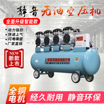 Beating Air Pump Air Compressor Small Silent Silent Industrial Grade 220v Air Compressor Spray Paint Special Gas Pound Steam Repair