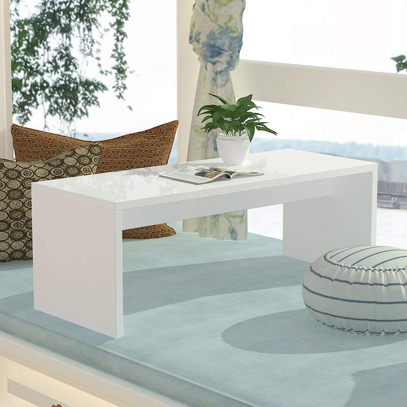 Lazy small long table low table modern low table Japanese simple multi-functional tatami bed table assembly computer coffee table
