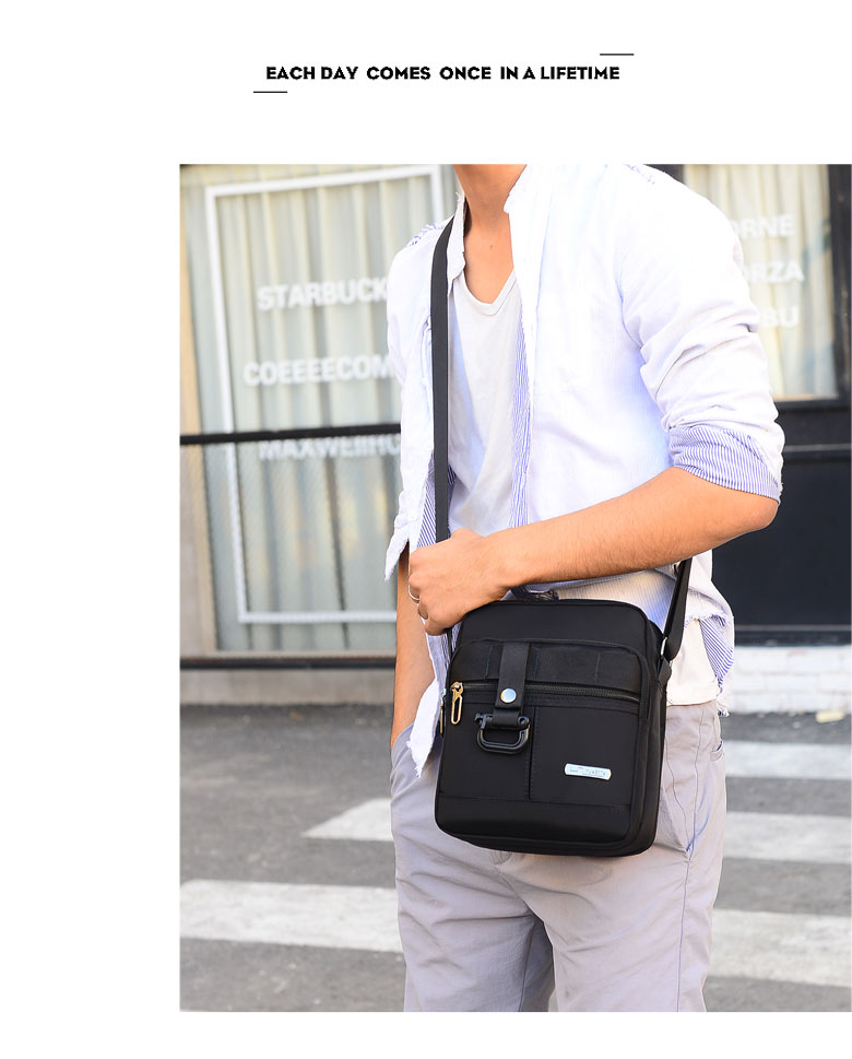 Túi xách nam túi đeo vai nam bình thường nhỏ ba lô nam Túi Messenger túi nylon nam 2018 làn sóng mới - Túi của con người túi xách nữ hàng hiệu