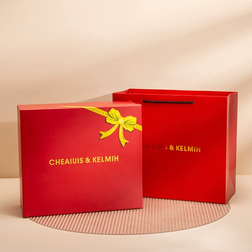 Высокопроизводительная настраиваемая подарочная упаковка должна разместить заказ с сумкой, чтобы выпустить один выстрел без доставки