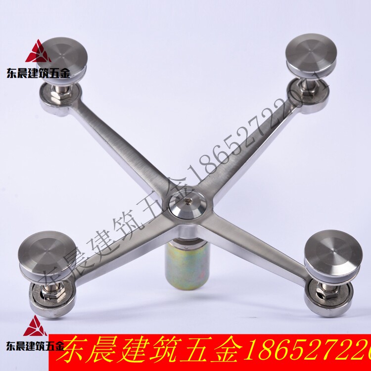 Stainless steel bojie claws Curtain wall grab awning Steel beam bull leg bracket Steel frame awning accessories 250 type 304 material
