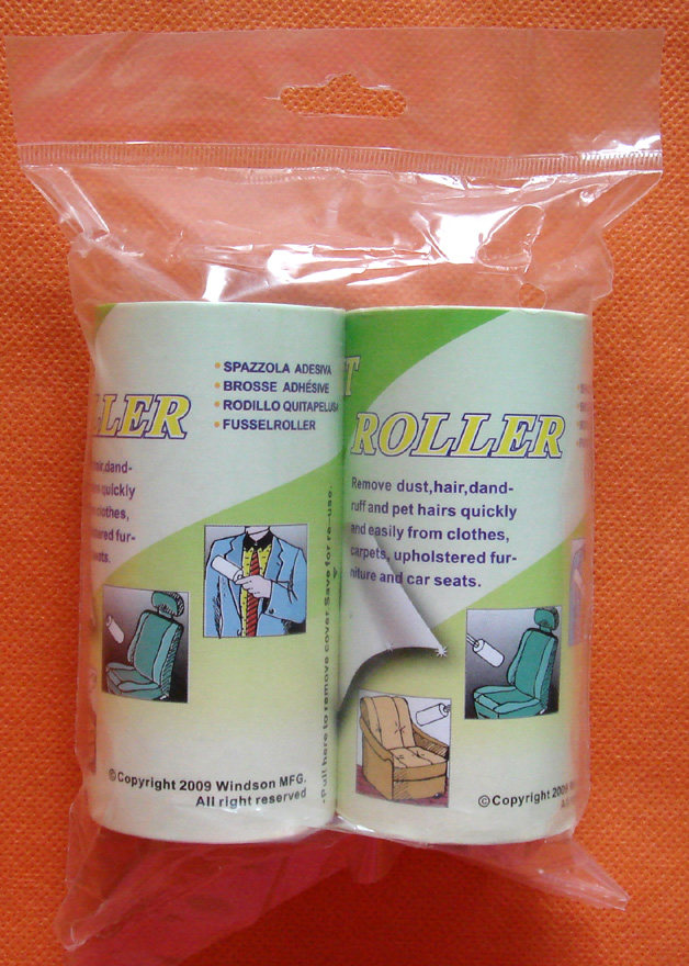 Sticky Hair Roller Sticky dust-rolling dust-rolling wool Stick duster can be torn with dust paper supplement replacement with 140 sheets of slanted tear