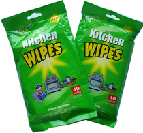 40 pieces of kitchen wipes)Clean wipes)Functional wet spurious non-woven fabric]