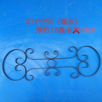 Wrought iron forged iron stair gate accessories guardrails wrought iron decoration welded columns iron gates wrought iron flower stand accessories