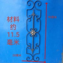 Wrought iron columns forged interior decoration welded stair decoration accessories railings wrought iron balcony guardrails handrails