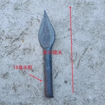 18mm wrought iron guardrail tip gate tip gun tip fence tip welding accessories iron door decorative tip spear tip cooked