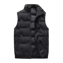 Down Vest for Men and Women 2022 New Thin Down Solid Color Korean White Duck Down Vest to Wear Stand-up Collar to Keep Warmth