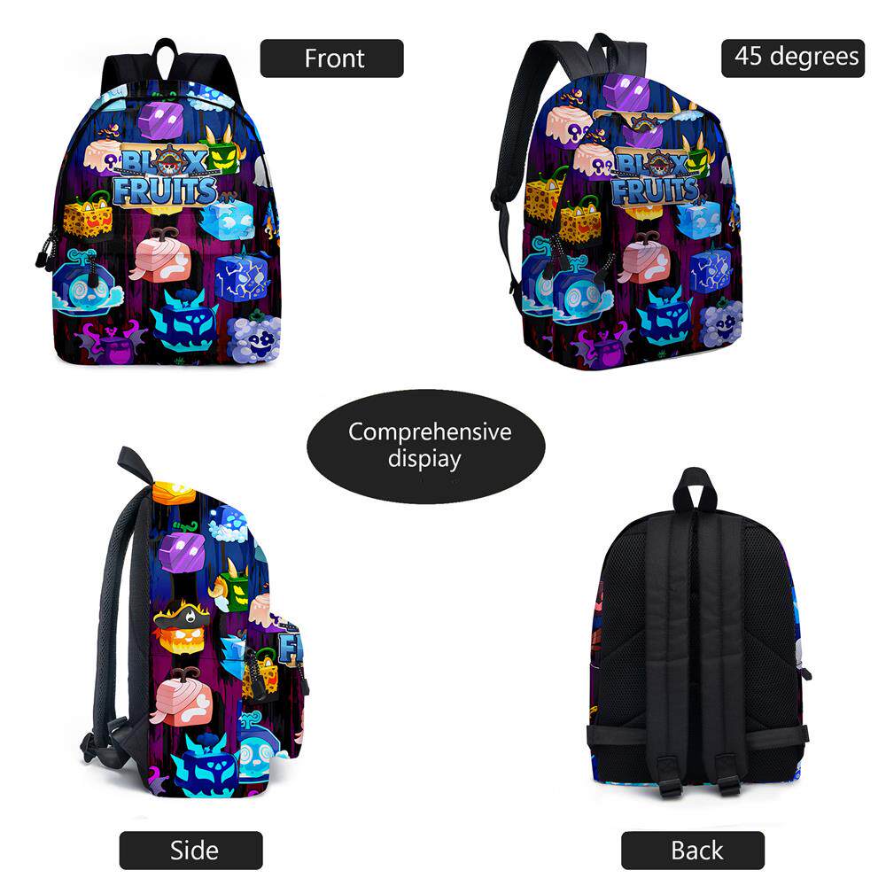 Ранец roblox blox fruits primary school bag children's cartoon OTHER