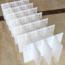 Waterproof and moisture-proof perforated hollow board grid file thickened hollow board Multi-color thickened high-quality hollow board