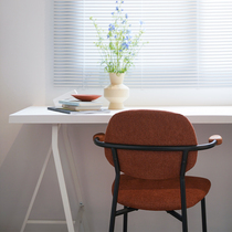 minimore) Hargo armchair) Nordic Japanese style light luxury simple soft cushion cushion stacked dining chair desk chair