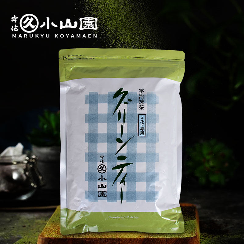 Imported Japanese Koyama Yuanmaru Hiyuji 1kg matcha powder latte ice cream baking and drink milk tea shop special