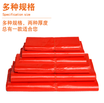 Plastic bag carry red disposable food plastic bag commercial takeaway bag big vest bag