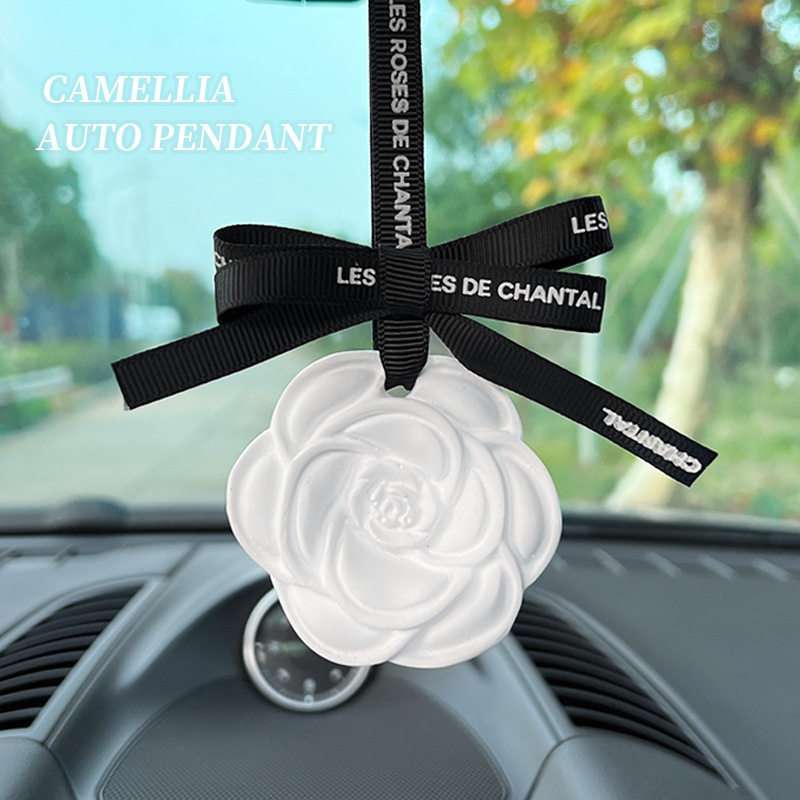 Mountain Tea Flowers Fragrance Car Pendant Creative Expanded Parsley VEHICULAR REARVIEW MIRROR CAR PENDANT FASHION CAR ACCESSORIES WOMAN-Taobao
