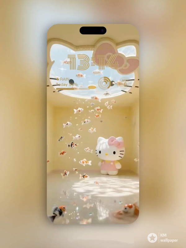 4K High-Definition Dynamic Wallpaper | Hello Kitty Goldfish Sky Cartoon Cute Dynamic Mobile Phone Wallpaper Screensaver 073 4K High-Definition Dynamic Wallpaper | Hello Kitty Goldfish Sky Cartoon Cute Dynamic Mobile Phone Wallpaper Screensaver 073