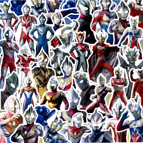 Ultra, детский Ультрамен Тига, наклейки, трехмерная детская наклейка для мальчиков, в 3d формате, Супермен