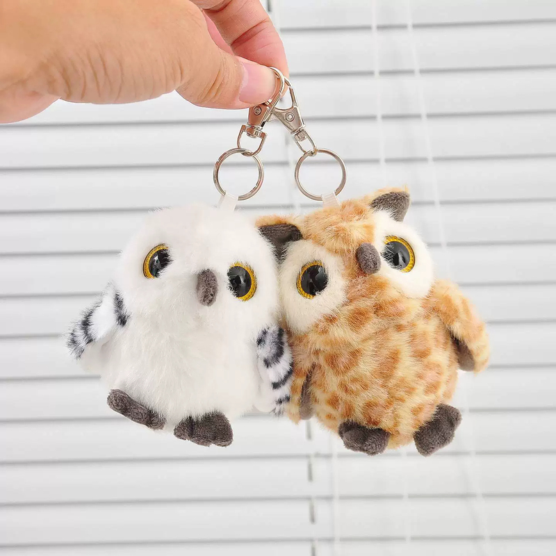 Cartoon Cute Owl Keychain Plush Keychain Backpack Pendant Cartoon Owl Keychain Pendant