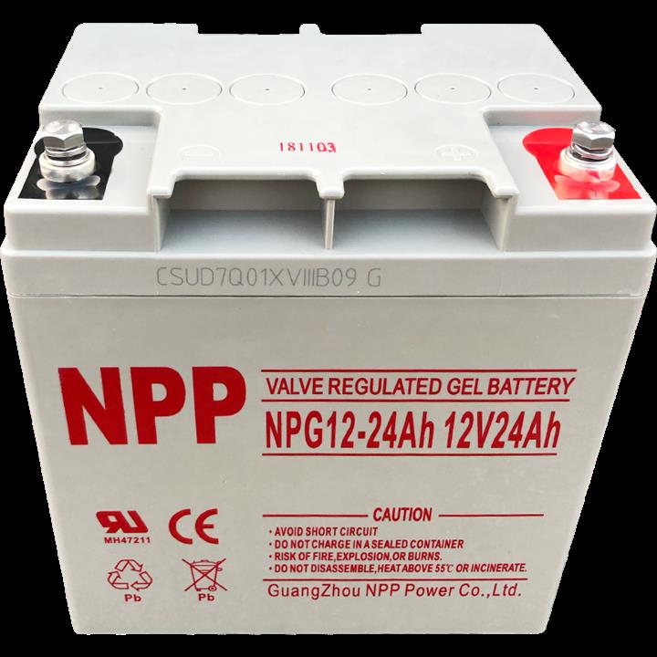 NPP maintenance-free lead-acid colloid battery 12v24ah battery assembly solar ups12volt 38amp