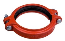 Fire trench rigid clamp grooved pipe fittings steel card DN50 65 80 100 125 150 300 pipe hoop