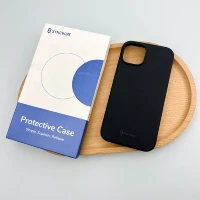 Простой чехол для мобильного телефона из ТПУ для iPhone13/14, черный Syncwire PC series