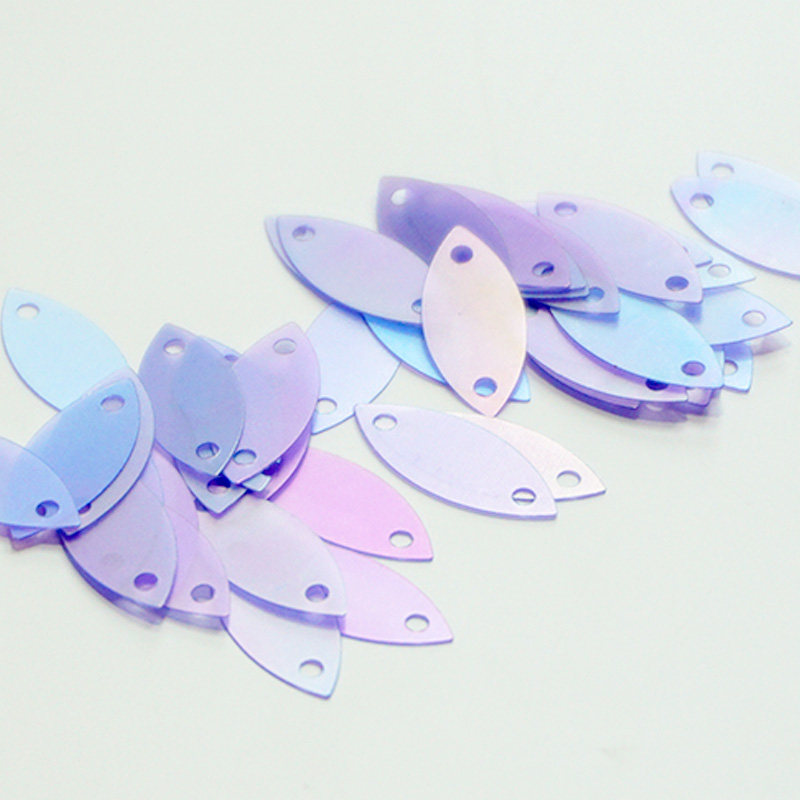 Horse Eye Ivory Pearl Flake Bright Sheet Method Embroidery Handmade Diy Weave Cloth Art Solid Embroidery Ornament Opprolific PET Material