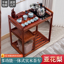 Tea Desk Side Cabinet Side Cabinet Tea Channel Side Mobile Table New Corner Corner Tea Tray Cabinet Office Suit Chinese