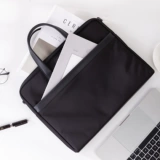 Портативная барсетка с молнией для документов для папок, вместительная и большая сумка-органайзер, сумка для хранения